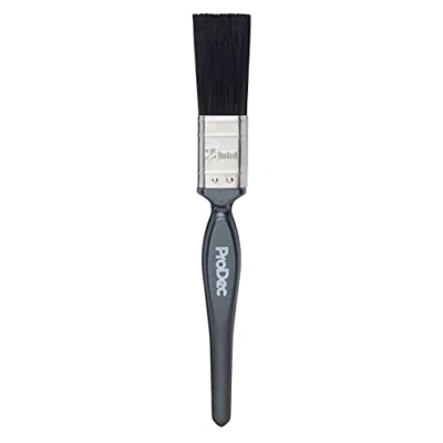 Image of ProDec 1 Inch Trade Pro Mixed Bristle Professional Paint Brush for a Smooth Finish Painting with Emulsion, Gloss and Satin Paints on Walls, Ceilings, Wood Metal, 25 mm