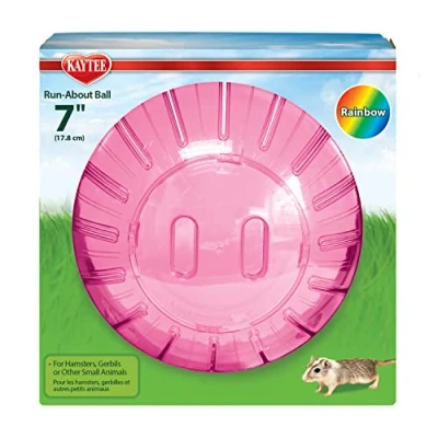 Image of Kaytee , Run About Ball, exercise ball and toys for hamsters, gerbils other small animals, 7&quot; diameter, color may vary