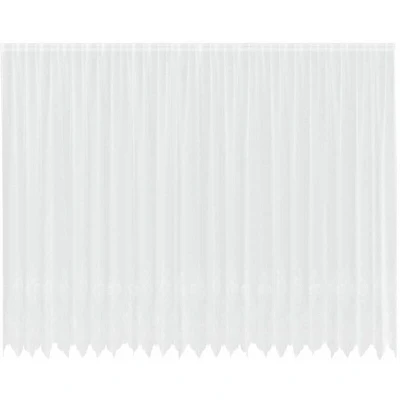 Image of vidaXL Curtains with White 600 x 280 cm Polyester