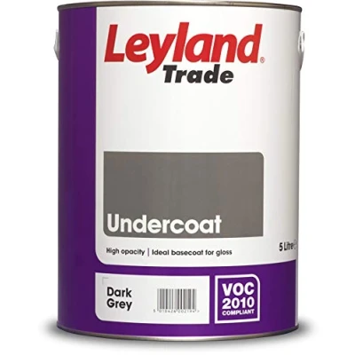 Image of Leyland Trade Undercoat Dark Grey 5L