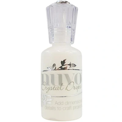 Image of Tonic Studios Nuvo 1.1 Oz Crystal Drops, White (Gloss White), 3.17x3.17x8.89 cm