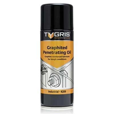 Image of Tygris Graphited Penetrating Oil aerosol R209, 400ml