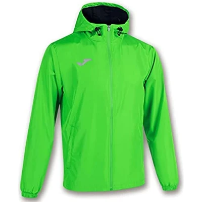Image of Joma Men&#039;s Elite VIII Rain Jacket, Fluorescent Coral, L