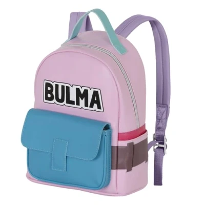Image of Dragon Ball Bulma Heady Backpack, Pink, 24.5 x 29 cm, Capacity 8 L