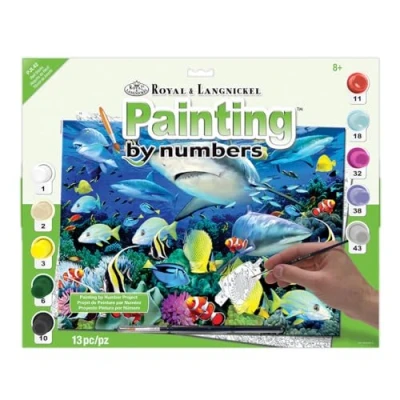 Image of ROYAL BRUSH MANUFACTURING JUNIOR LARGE PAINT REEF SHARK, One Size