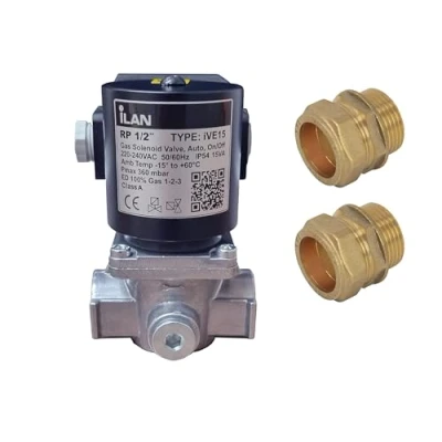 Image of iLAN Gas Solenoid Valve 1/2&quot; (15MM)