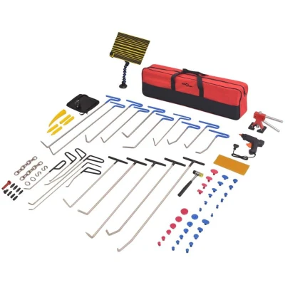 Image of vidaXL 87 Piece Paintless Dent Repair Set Stainless Steel