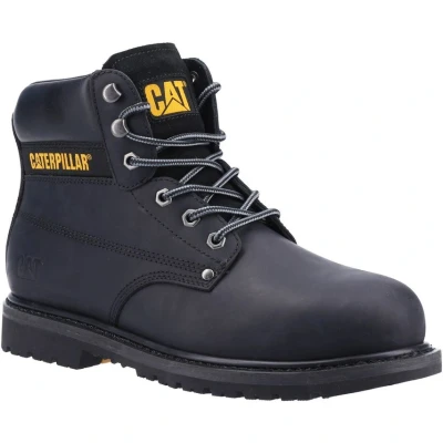 Image of Caterpillar Powerplant S3 Mens Safety Boots Black 7 UK