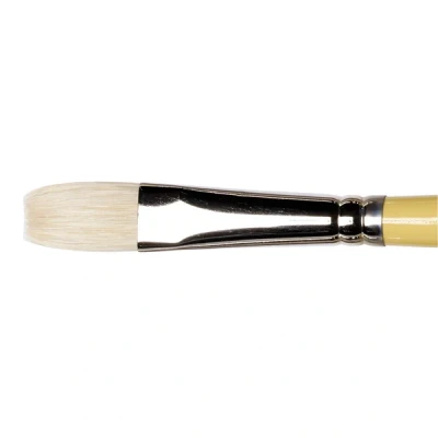 Image of Winsor and Newton Artists Hog Short Flat Size 08