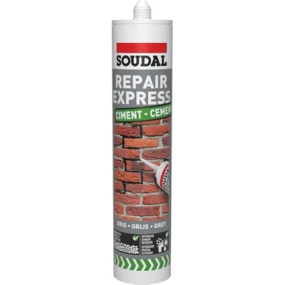 Image of Soudal Repair Express Cement 290 ml Tube Beige Color