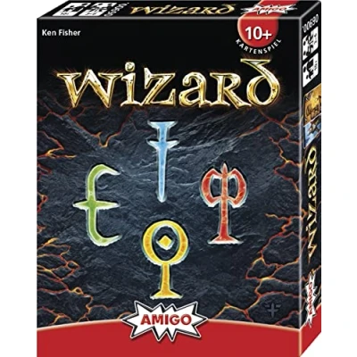 Image of Amigo 6900 Wizard Magician Card Game, Multicolored, Kartenspiel