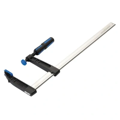 Image of Draper F Clamp, 500mm 18956 Soft Grip, Protective Jaw Guards
