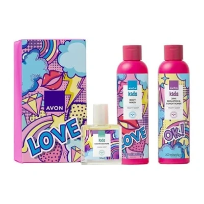 Image of Avon Kids Girls Wash and Body Gift Set
