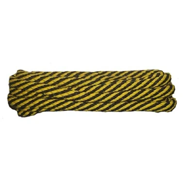 Image of Dr. Martens Strong Yellow &amp; Black Stripes 90cm Shoe Laces