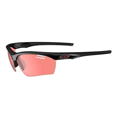 Image of Tifosi Vero Crystal Black/Enliven Bike Red Lens