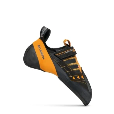 Image of Scarpa Men&#039;s Instinct VS Climbing Shoes, Black Orange, 10 UK