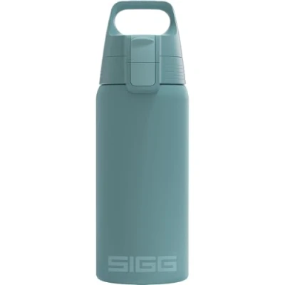 Image of SIGG Insulated Water Bottle Shield Therm One Suitable for Carbonated Beverages Leakproof Dishwasher Safe BPA Free 90% Recycled Stainless Steel 0,5L / 0,75L 1L