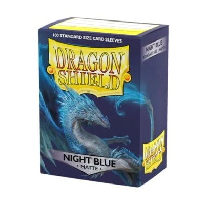 Image of Arcane Tinmen ApS ART11042 Dragon Shield: Matte Night Blue (100)