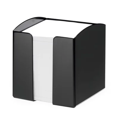 Image of Durable Vivid Noteholder Plastic for Notes 90 x mm Black Ref 1701682060