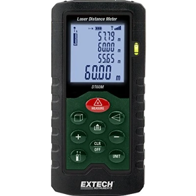 Image of Extech DT60M Laser Distance Meter, Green