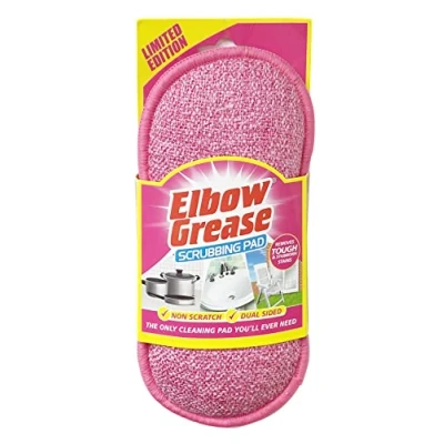 Image of Scrubbing Pad Pink By Elbow Grease