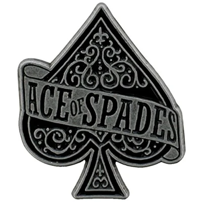 Image of Motorhead Ace Of Spades Enamel Pin Badge