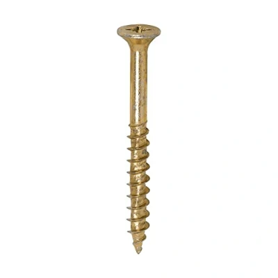 Image of TIMCO Velocity Premium Multi Use Countersunk Gold Woodscrews 5.0 x 50