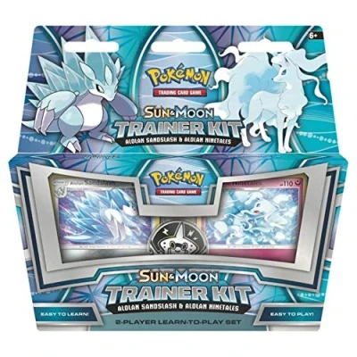 Image of Pokemon TCG: Sun &amp; Moon Alolan Sandslash and Ninetales Trainer Kit