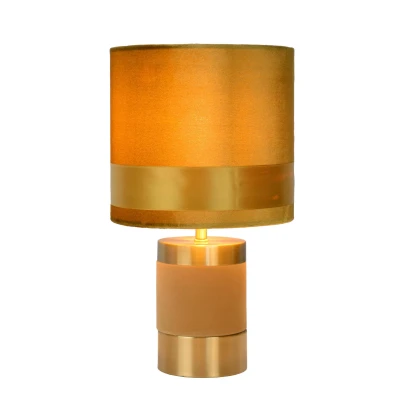 Image of Lucide Extravaganza Frizzle Table lamp 18 cm 1xE14 Yellow