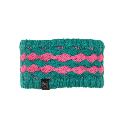 Image of Buff Lifestyle 46200 WoMens cable knit and fleece collar Multicolour One Size