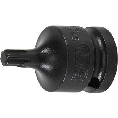 Image of BGS 5486 T40 Impact Bit Socket length 42 mm 12.5 (1/2&quot;) Drive T Star (for Torx)