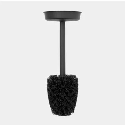 Image of Brabantia Mindset Replacement Toilet Brush Fits Butler and Holder Protective Steel Handle Corrosion Resistant Bathroom Accessory Infinite Grey