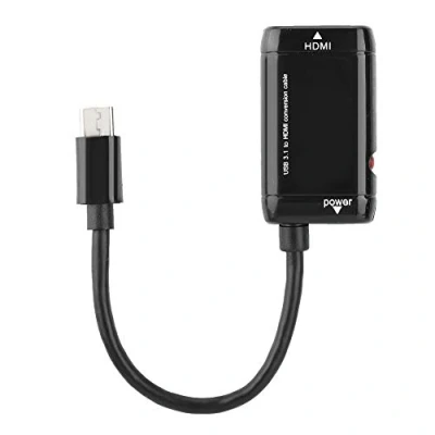 Image of ciciglow USB C to HDMI Adapter, 3.1 Type Port Female Adapter Cable for MHL Android Phone Tablet
