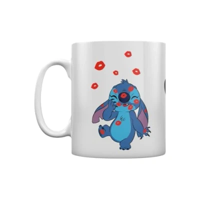 Image of Pyramid International Lilo&amp;Stitch Love Ceramic Mug 315ml Birthday Gift Idea Official Licensed