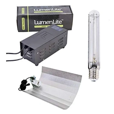 Image of Gardeners Corner LumenLite 400w HPS Magnetic Growing Light Kit Metal Ballast