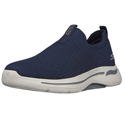 Image of Skechers Women&#039;s Hands Free Slip Ins Summits Dazzling Haze Sneaker, Navy, 7.5 UK