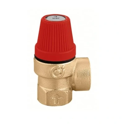 Image of Caleffi 1/2&quot; 3 Bar Relief Safety Valve
