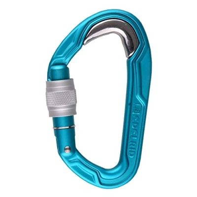 Image of EDELRID Bulletproof Screw Gate Carabiner, blue