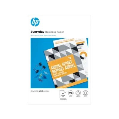 Image of HP 7MV82A Laser Everyday Glossy Business Paper, A4, 120gsm, 150 sheets