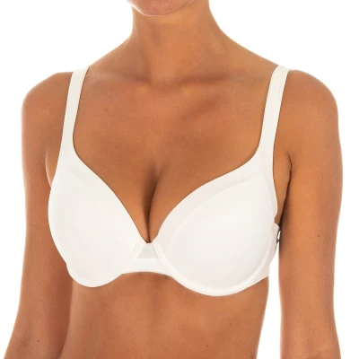 Image of Dim Womens Underwired bra D0CS8 Beige Polyamide/Polyester Size 40C