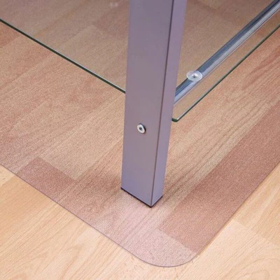 Image of Floortex Chairmat Valuemat Phalate Free PVC for Hard Floors 120 x 150cm Transparent FC1215017EV
