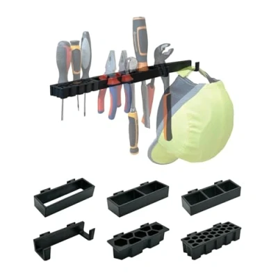 Image of StealthMounts Wall Hive System Mixed Pack 6 Mounts for Tools Storage Made in The UK…