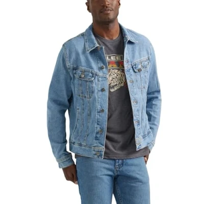 Image of Lee Men&#039;s Legendary Classic Rider Jacket Denim, Blue Solo, S