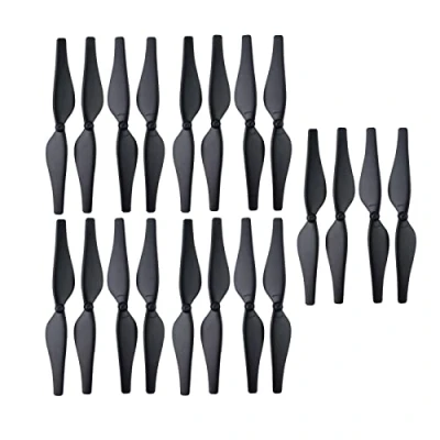 Image of 20PCS Quadcopter Blades for DJI Tello Aerial Photography Drone Accessories Remote Control Aircraft Propeller Black