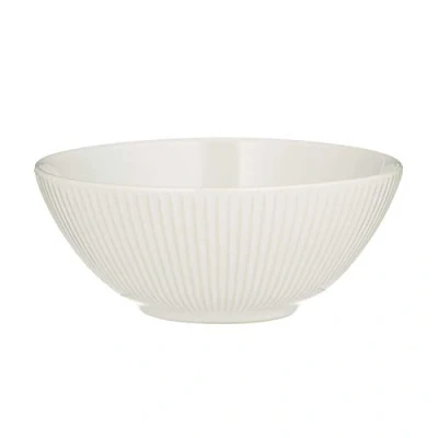 Image of Mason Cash 2002.115 Linear White Cereal Bowl, Stoneware