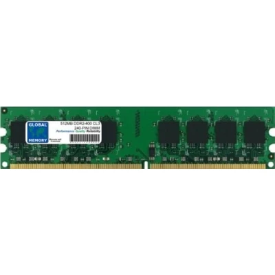 Image of 512MB DDR2 400MHz PC2 3200 240 PIN DIMM MEMORY RAM COMPATIBLE WITH PC DESKTOPS/MOTHERBOARDS