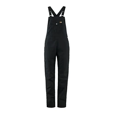 Image of Fjällräven Vardag Dungaree Trousers Outdoor trousers, Women&#039;s, Size: XL, Black