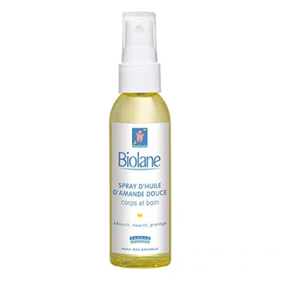 Image of Biolane spray sweet almond oil 75ml set of 2