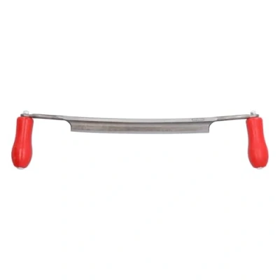 Image of Stubai 336003 Draw Knife 240mm with PVC Edge Guard, Silver/Red