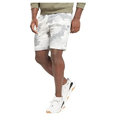 Image of Reebok Men&#039;s Modern camo Shorts, Chalk, S